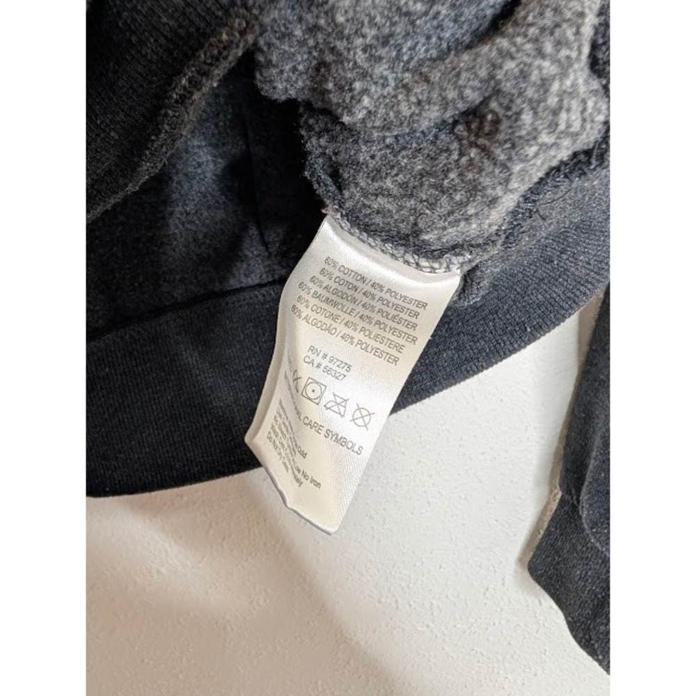 Fox Racing Hoodie Womens Small Gray Spell out Hooded‎ Sweatshirt Pullover Fleece - Picture 3 of 6
